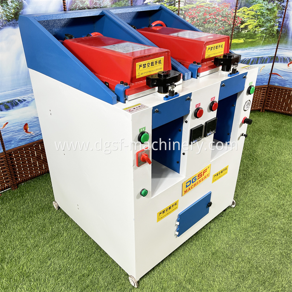 Automatic Double Station Cover Type Pneumatic Sole Attatching Machine 3 Jpg
